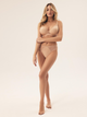 Majtki brazyliany damskie koronkowe Esotiq Briana 42346-82X L Beżowe (5903972518434) - obraz 3