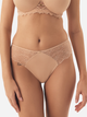 Majtki brazyliany damskie koronkowe Esotiq Briana 42346-82X XL Beżowe (5903972518441) - obraz 6