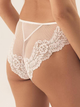 Majtki brazyliany damskie koronkowe Esotiq Sweetheart 42357-00X 2XL Białe (5903972394342) - obraz 2