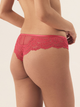 Majtki brazyliany damskie koronkowe Esotiq Sweetheart 42357-42X L Różowe (5903972394373) - obraz 2