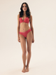 Majtki brazyliany damskie koronkowe Esotiq Sweetheart 42357-42X M Różowe (5903972394366) - obraz 3