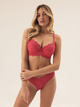 Majtki brazyliany damskie koronkowe Esotiq Sweetheart 42357-42X M Różowe (5903972394366) - obraz 6