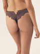 Majtki stringi damskie koronkowe Esotiq Sapphire 42372-90X S Szare (5903972397251) - obraz 2
