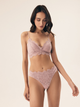 Majtki stringi damskie koronkowe Esotiq Sapphire 42372-39X S Różowe (5903972397213) - obraz 4