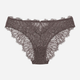 Majtki brazyliany damskie koronkowe Esotiq Sapphire 42371-90X S Szare (5903972397121) - obraz 7