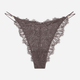 Majtki brazyliany damskie koronkowe Esotiq Sapphire 42373-90X S Szare (5903972397381) - obraz 7