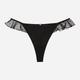 Majtki stringi damskie siateczkowe Bloovii Verberry 42490-99X XS Czarne (5903972544051) - obraz 7