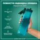 Бутылка для воды ION8 ЭКО бутылка BPA Free 1000 мл Aqua (I8RF1000AQU) - изображение 3