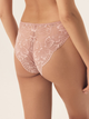 Majtki brazyliany damskie koronkowe Esotiq Blueberry 42557-39X L Różowe (5903972524749) - obraz 2