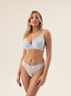 Majtki brazyliany damskie koronkowe Esotiq Blueberry 42557-50X L Błękitne (5903972524893) - obraz 4