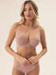 Majtki figi damskie z wysokim stanem Esotiq Blueberry 42558-39X XL Różowe (5903972525036) - obraz 7