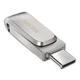Flash SanDisk USB 3.1 Ultra Dual Luxe Type-C 64Gb (150 Mb/s) (SDDDC4-064G-G46) - зображення 1