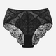 Majtki figi damskie z wysokim stanem Esotiq Blueberry 42558-99X S Czarne (5903972525050) - obraz 6