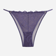 Majtki brazyliany damskie koronkowe Esotiq Bari 42510-59X L Granatowe (5903972526897) - obraz 6
