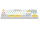 Клавиатура игровая механическая A4Tech S-87 Bloody White, BLMS Red Plus Switch, Eng/Rus/Укр - изображение 4