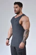 Мужская майка Big Sam 2314 XXL серая - изображение 3