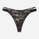 Majtki stringi damskie koronkowe Esotiq Bisous 42866-99X M Czarne (5903972549759) - obraz 7