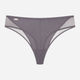 Majtki tanga damskie siateczkowe Esotiq Blissy 42888-90X M Szare (5903972557020) - obraz 5