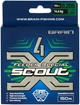 Шнур Brain Scout 4X 150m (deep green) 0.205mm 14.6kg для фидерной ловли - изображение 2