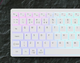 Клавіатура бездротова Canyon HKB-W11 Slim Dual Mode Wireless/Bluetooth RGB EN/UA White (CNS-HBTK11W) - зображення 7