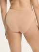 Majtki figi damskie z wysokim stanem Esotiq Blissy 42889-80X L Beżowe (5903972557334) - obraz 2