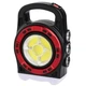 Мультифункціональний кемпінговий ліхтар Hurry-bolt HB-6678C 20W із сонячною панеллю та фукцією павербанку - изображение 1