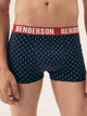 Zestaw majtek męskich typu bokserki 5 szt Henderson Ohio 43181-MLC 2XL Granatowy/Czerwony (5903972519844) - obraz 2