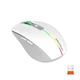 Беспроводная мышь MEETION 2.4G, Bluetooth Dual Mode gaming mouse BTM002, 1000-1200-1600dpi, 6keys, Type-C Charging, RGB, white - изображение 3