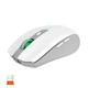 Беспроводная мышь MEETION 2.4G, Bluetooth Dual Mode gaming mouse BTM002, 1000-1200-1600dpi, 6keys, Type-C Charging, RGB, white - изображение 5