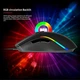 Игровая проводная мышь MEETION RGB Backlit Gaming Mouse RGB GM19_2023, 12000dpi, USB, 1.8m, black - изображение 13