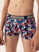 Zestaw majtek męskich typu bokserki 2 szt Henderson Shield 42620-MLC XL Czarny/Wielobarwny (5903972379509) - obraz 2