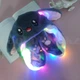 Светящаяся шапка Pikachu toys soft toys with led Пикачу с двигающими ушками СЕРАЯ - изображение 6