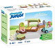 Конструктор Playmobil Junior: Екологічний виставковий стенд та вилковий навантажувач 17 елементів (71691) (4008789716910) - зображення 1