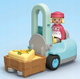 Конструктор Playmobil Junior: Екологічний виставковий стенд та вилковий навантажувач 17 елементів (71691) (4008789716910) - зображення 4