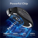 Беспроводная мышь Attack Shark R1 PAW3311 18000dpi + стикеры Black - изображение 5