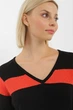 Джемпер SEWEL JW921 42-44 Черный с красным - изображение 4