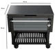 Стіл візок з холодильник напоїв 95,5х58 см Keter Patio Cooler графіт 255187 - зображення 3