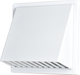 Вытяжной колпак с обратным клапаном AirRoxy 125 white пластик белый 02-502 - изображение 3