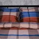 Комплект постельного белья Moon&Star Микросатин Premium «Plaid Perfection» Евро 200х220 наволочки 2х70х70 (MS-820008167) - изображение 3