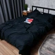 Комплект постельного белья Moon&Star Satin Premium «Black Velvet» Двоспальний 175х210 наволочки 4х50х70 (MS-820008478) - зображення 6