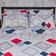 Комплект постільної білизни Moon&Star Бязь Gold Люкс «Urban Grid» Євро 200х220 наволочки 2х50х70 (MS-820007116) - зображення 3
