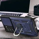 Протиударний чохол Armor Ring + захиcт камери для Samsung Galaxy S21 FE case Simon S21FE синій - изображение 15