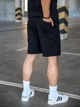 Спортивный костюм мужской oversize летний с футболкой черный комплект шорты и футболка оверсайз с принтом Lite M - изображение 5
