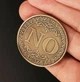 Монета правды "ДА" "НЕТ" для принятия решений в пластиковом прозрачном чехле Бронзового цвета - изображение 3