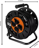 Подовжувач на котушці NEO Tools 90-172 на 4 розетки 40 м (5907558426540) - зображення 5