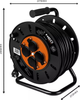 Подовжувач на котушці NEO Tools 90-175 на 4 розетки 50 м (5907558426571) - зображення 5