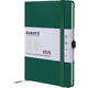 Щотижневик 2025 Axent Prime Strong 8507-25-61-A, 145x210 мм, зелений ліс 4063276220967 - зображення 1