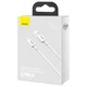 Кабель Baseus Superior Series Fast Charging Data Cable USB to Type-C 66W 2m White (CATYS-A02) - изображение 8