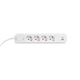 Мережевий подовжувач VIDEX ONCORD з/з 4п 3м (3x1.5мм) 3.4А USB(QC3.0) +USB-C(PD20W) з кнопкою White - зображення 5