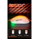 Ігрова бездротова миша MEETION Wired, 2.4G, Bluetooth Gaming mouse GW33, 6 Keys, 200-10000DPI, 650mAh, 25-60h, RGB, white - зображення 12